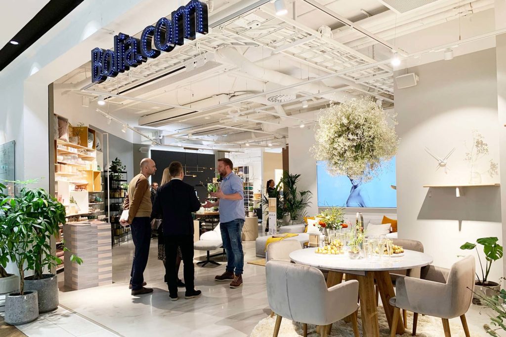 Bolia.com butiksinteriör